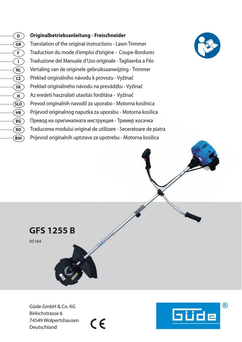 Gude GFS 1255 B Translation of the original instructions