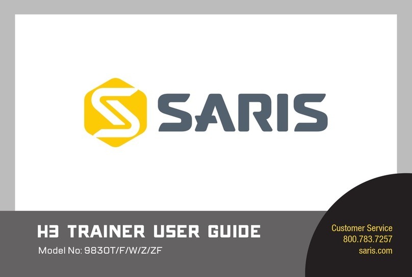 Saris H3 TRAINER user guide