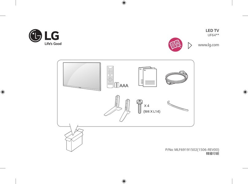 LG 43UF6400-CA User manual