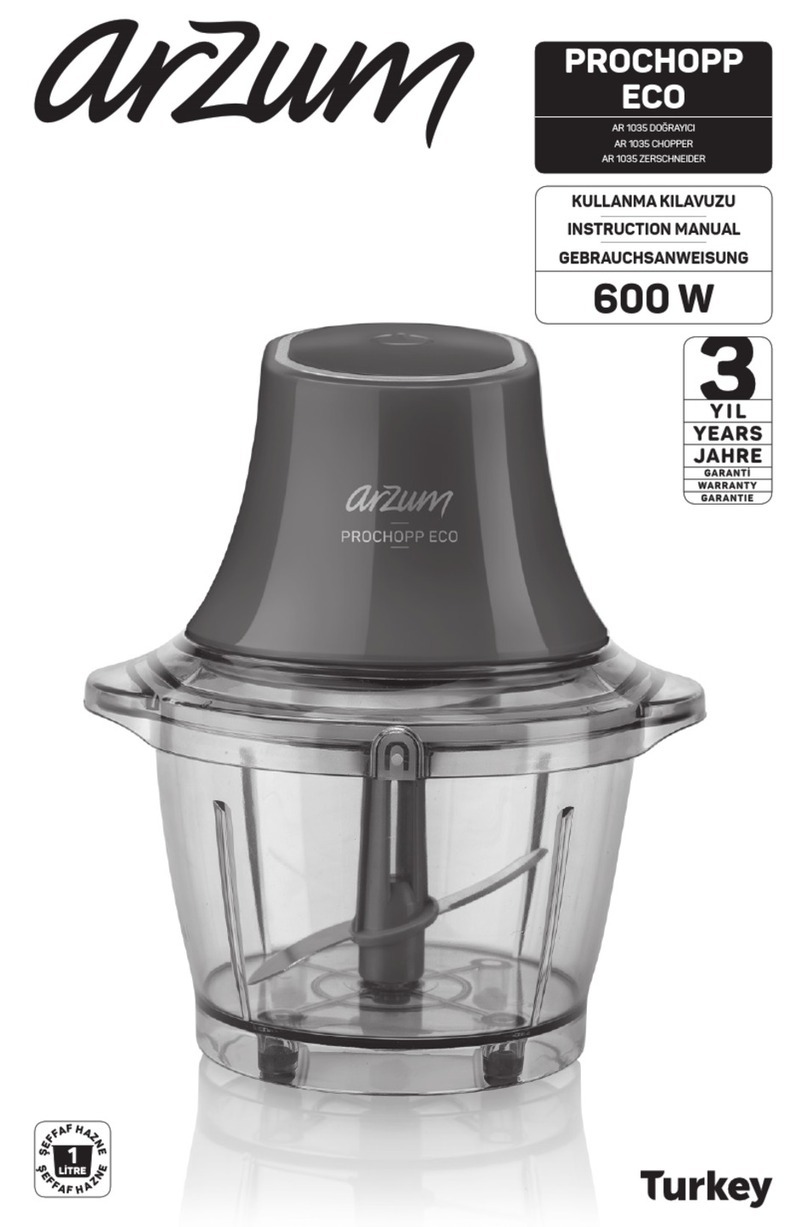 Azrum PROCHOPP ECO User manual