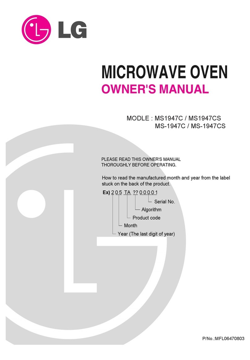 LG MS1947CS User manual
