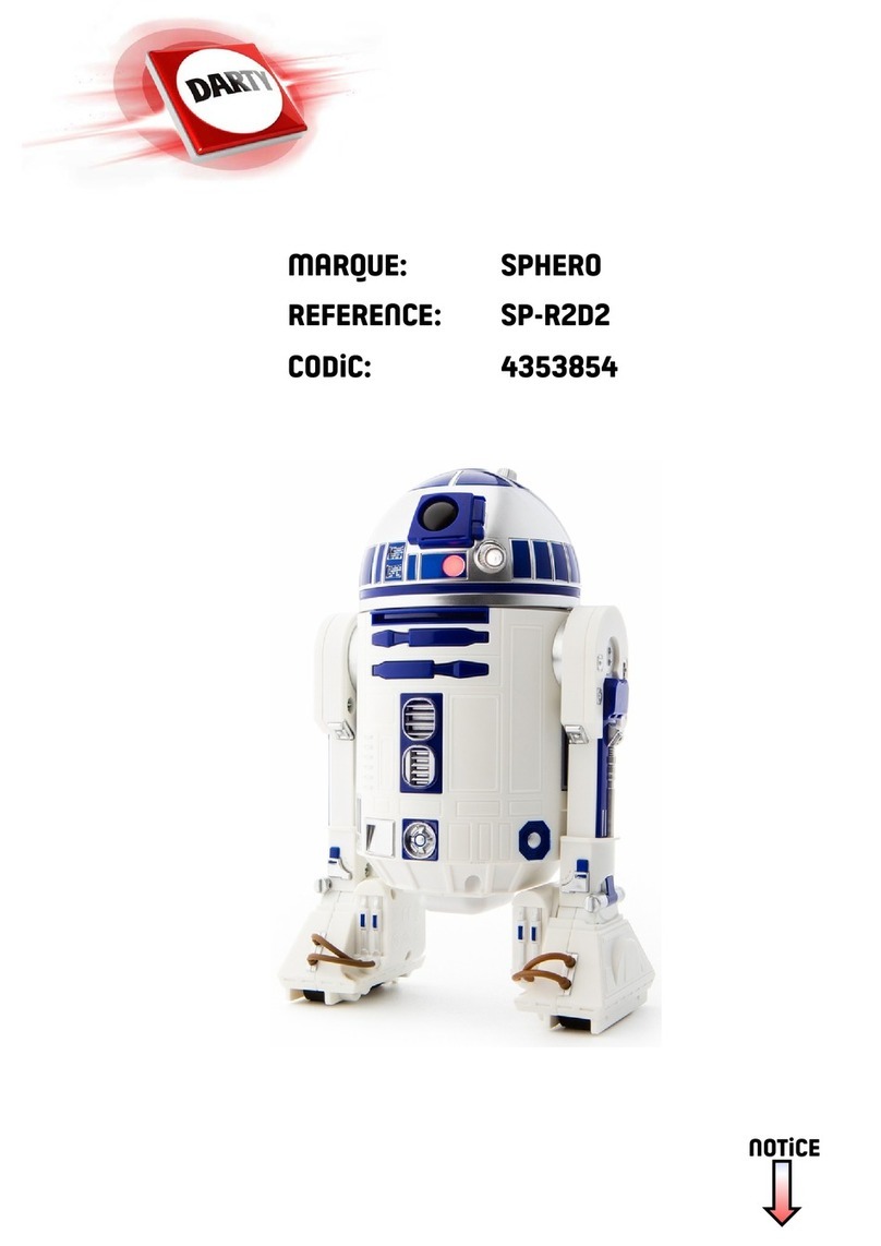 Sphero STAR WARS App-Enabled Droid SP-R2D2 user manual