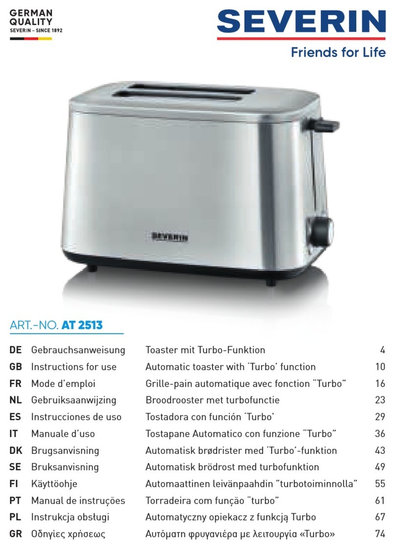 SEVERIN AT 2513 User manual