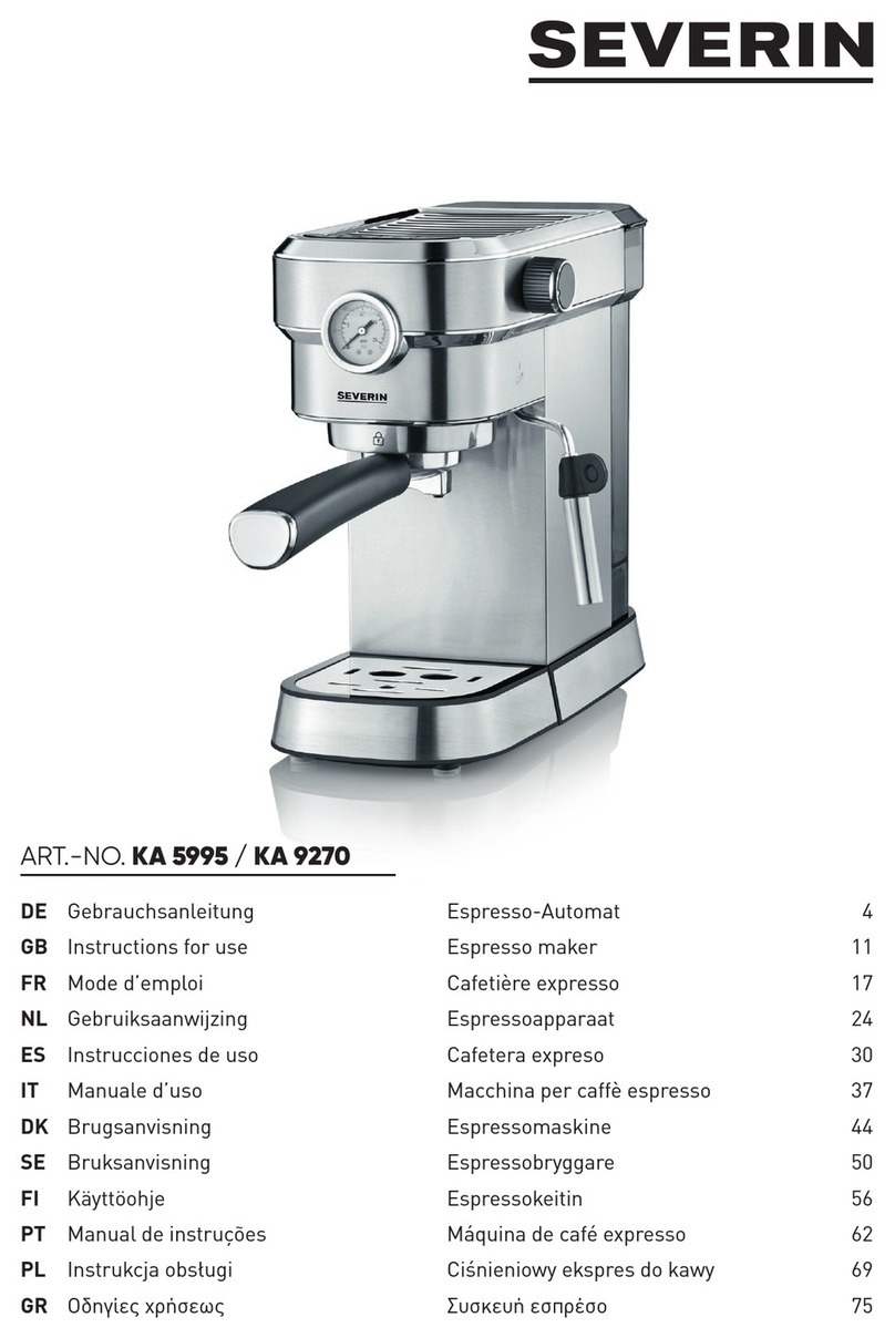 SEVERIN KA 9270 User manual