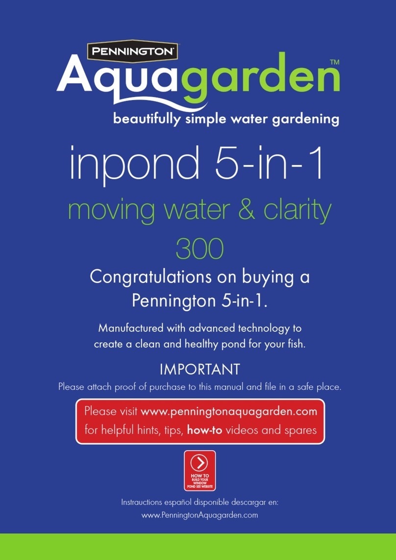 Pennington Aquagarden inpond 5-in-1 User manual
