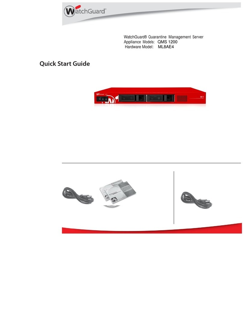 Watchguard QMS 1200 quick start guide