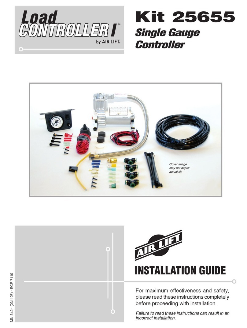 Air Lift Liad CONTROLLER I 25655 installation guide