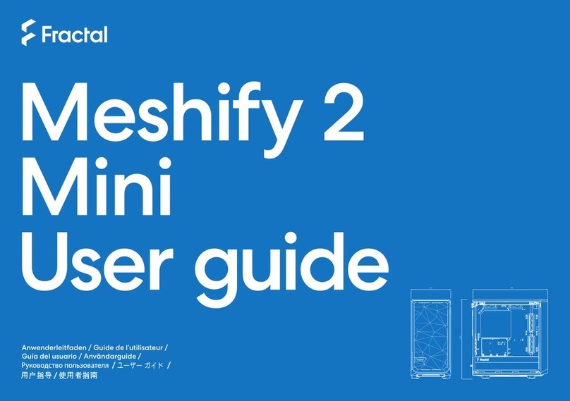 Fractal Meshify 2 Mini user guide