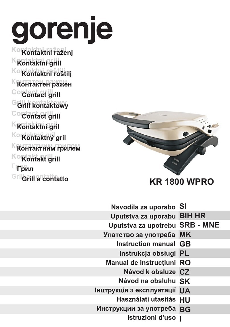 Gorenje KR 1800 WPRO User manual