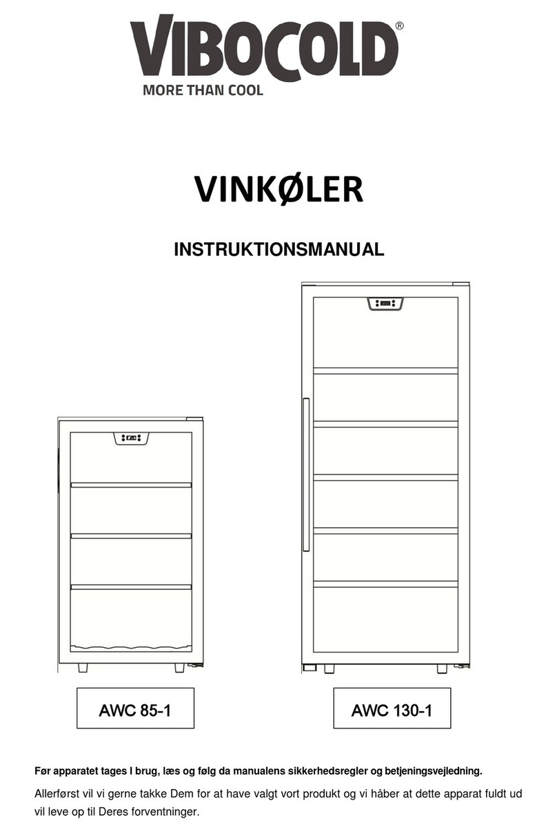 Vibocold AWC 85-1 instruction manual