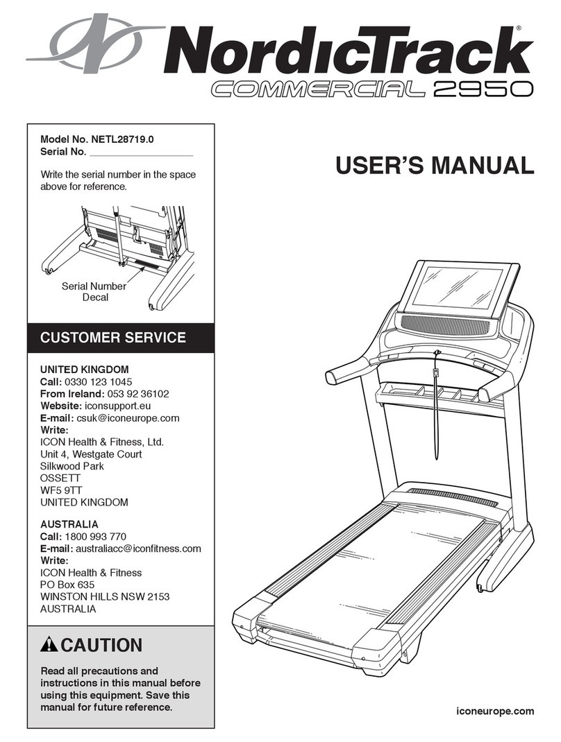 NordicTrack NETL28719.0 User manual NordicTrack NETL28719.0 User manual