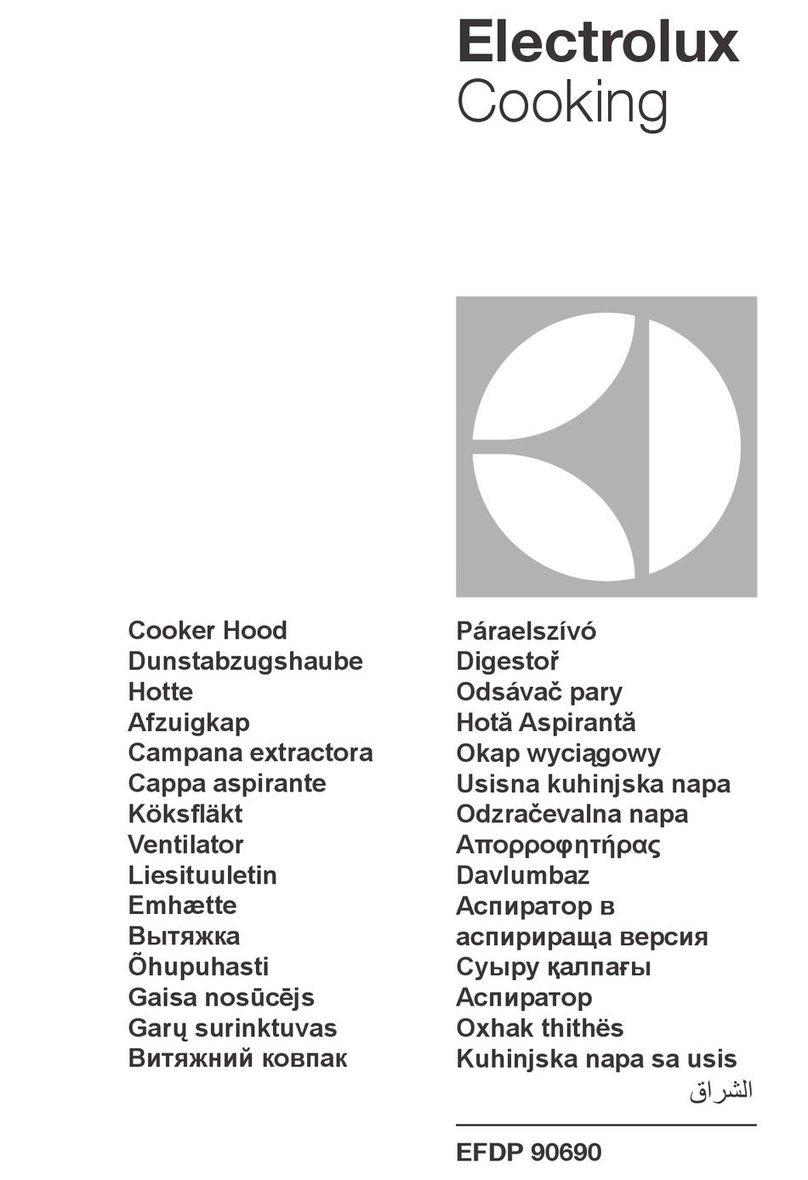 Electrolux EFDP 90690 user manual