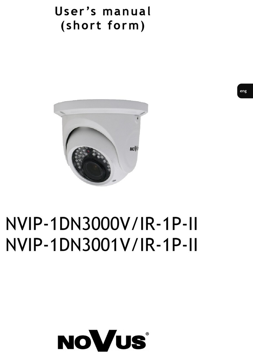 Novus NVIP-1DN3000V/IR-1P-II User manual
