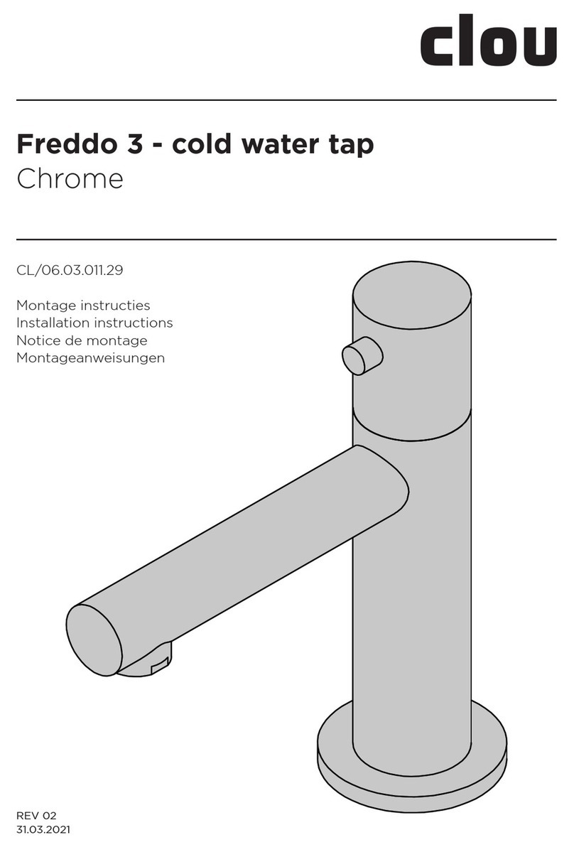 Clou Freddo 3 CL/06.03.011.29 installation instructions