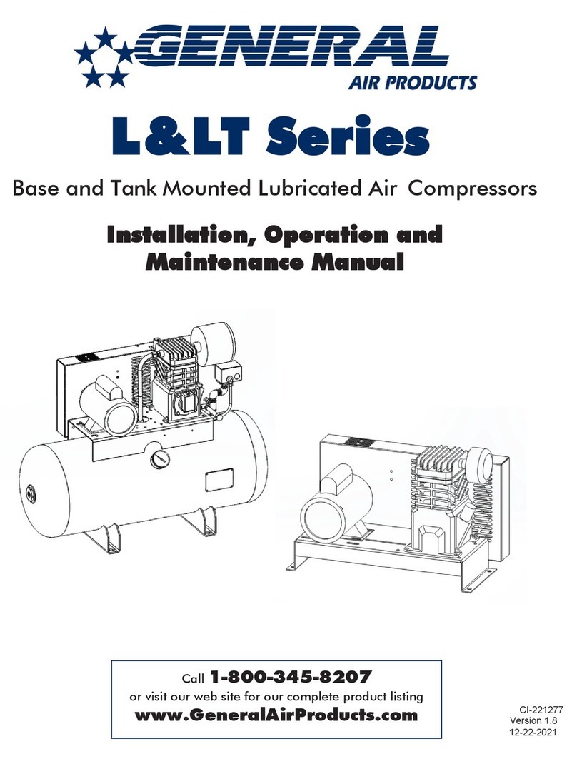 General Air Products L Series Installation, operation and maintenance manual General Air Products L Series Installation, operation and maintenance manual
