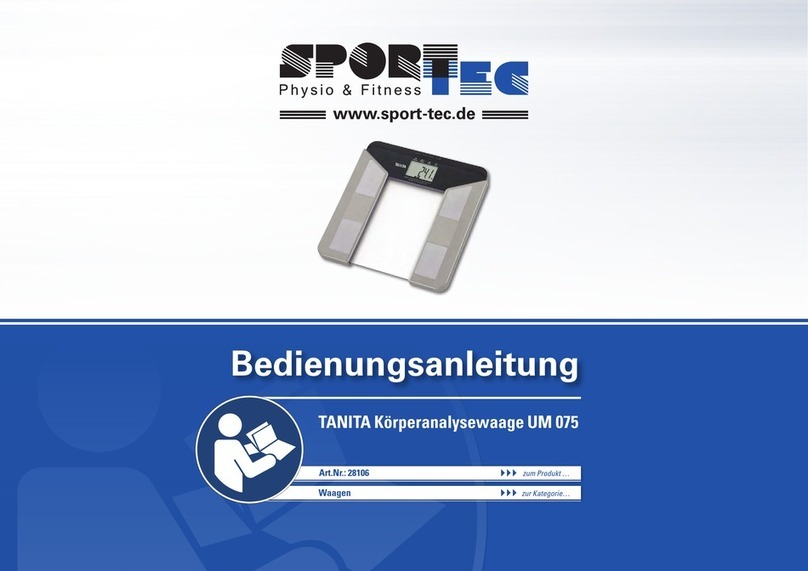 SportTec InnerScan UM 075 User manual