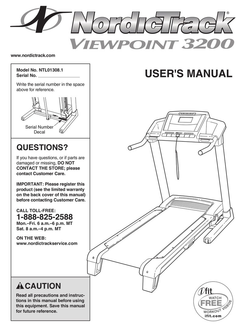 NordicTrack VIEWPOINT 3200 user manual