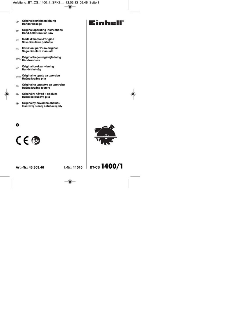 EINHELL BT-CS 1400/1 operating instructions EINHELL BT-CS 1400/1 operating instructions