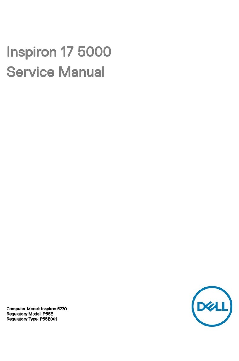 Dell Inspiron 17 5000 Series Service manual