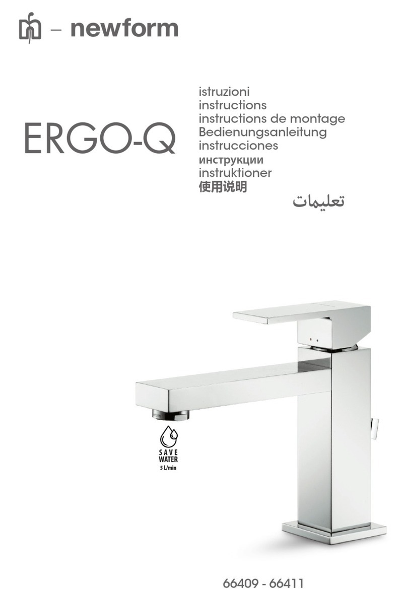 newform ERGO-Q 66409 User manual