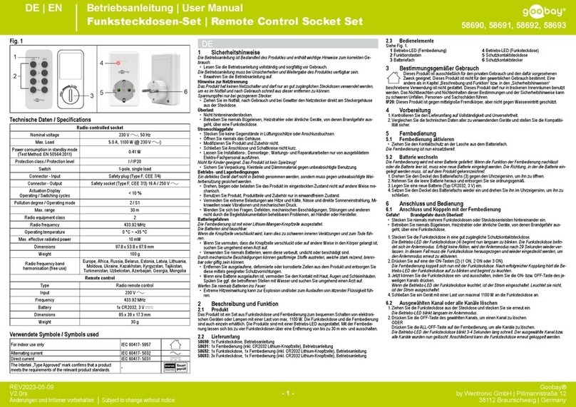 goodbay 58690 user manual