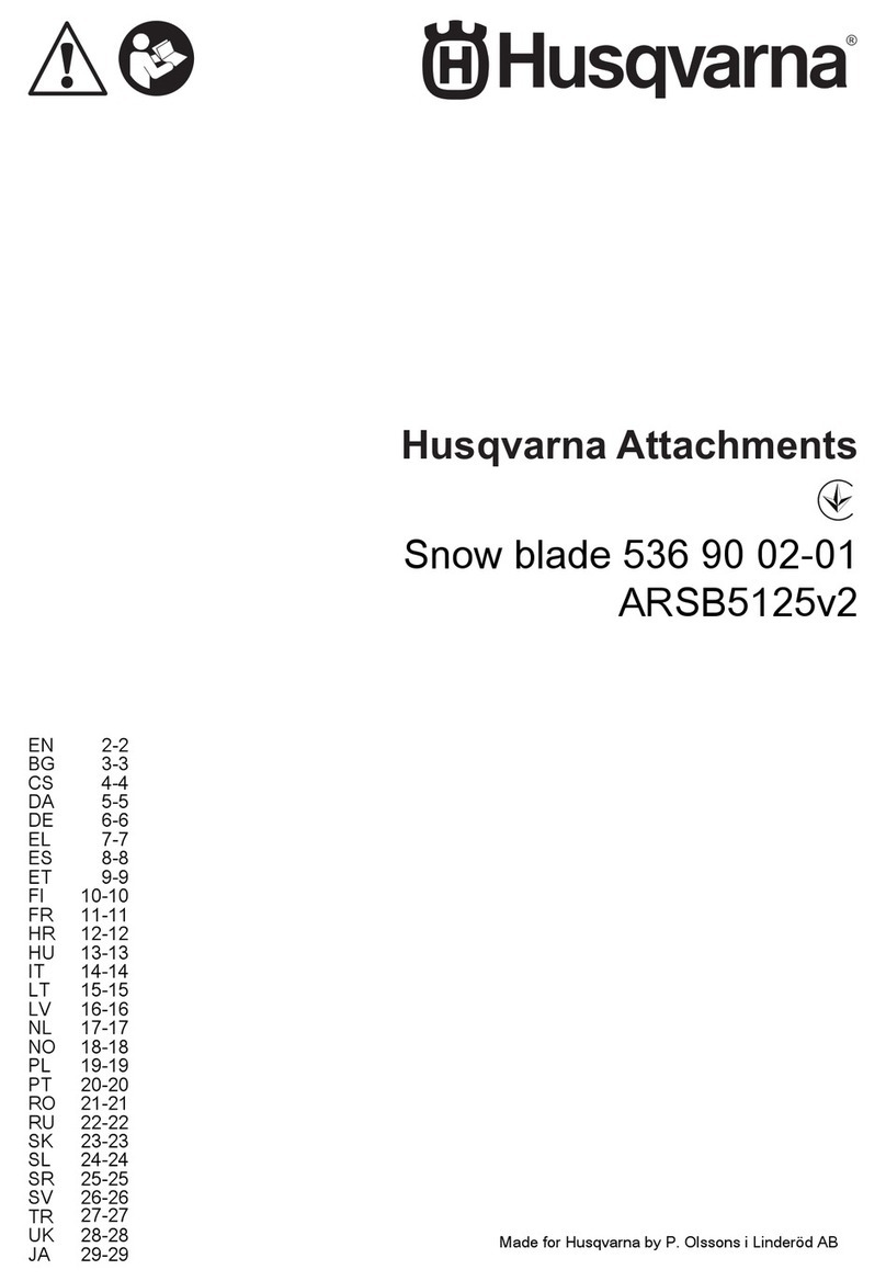 Husqvarna ARSB5125v2 User manual