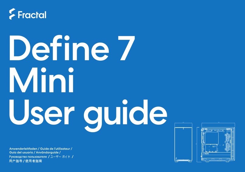 Fractal Define 7 Mini User manual