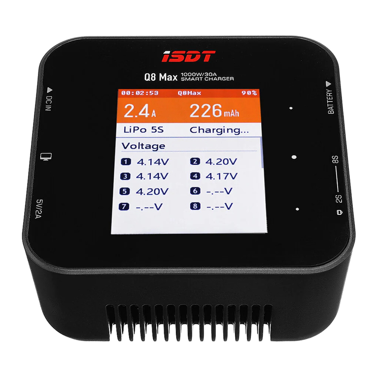 ISDT Q8 Max User manual