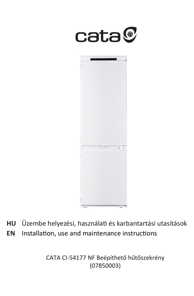 Cata CI 54177 Installation, use and maintenance instructions