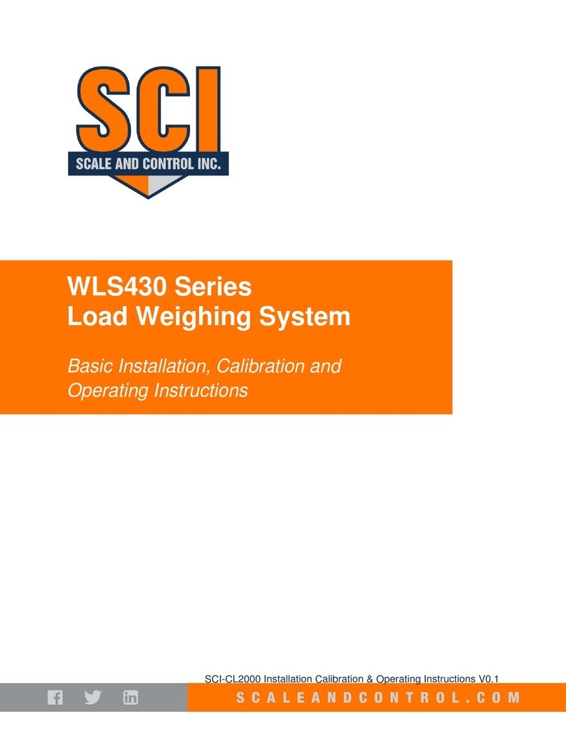SCI WLS430 Series manual