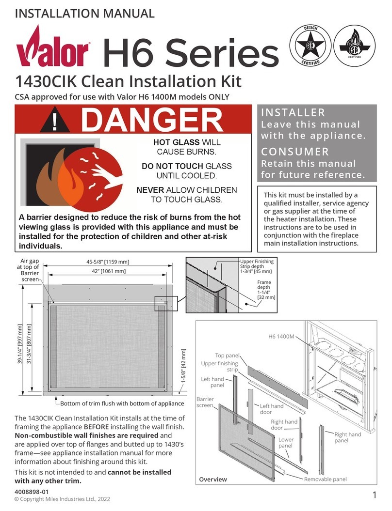 Valor 1430CIK User manual