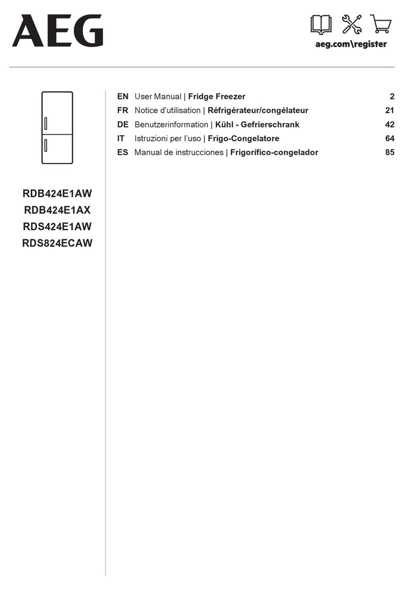 AEG RDB424E1AW User manual