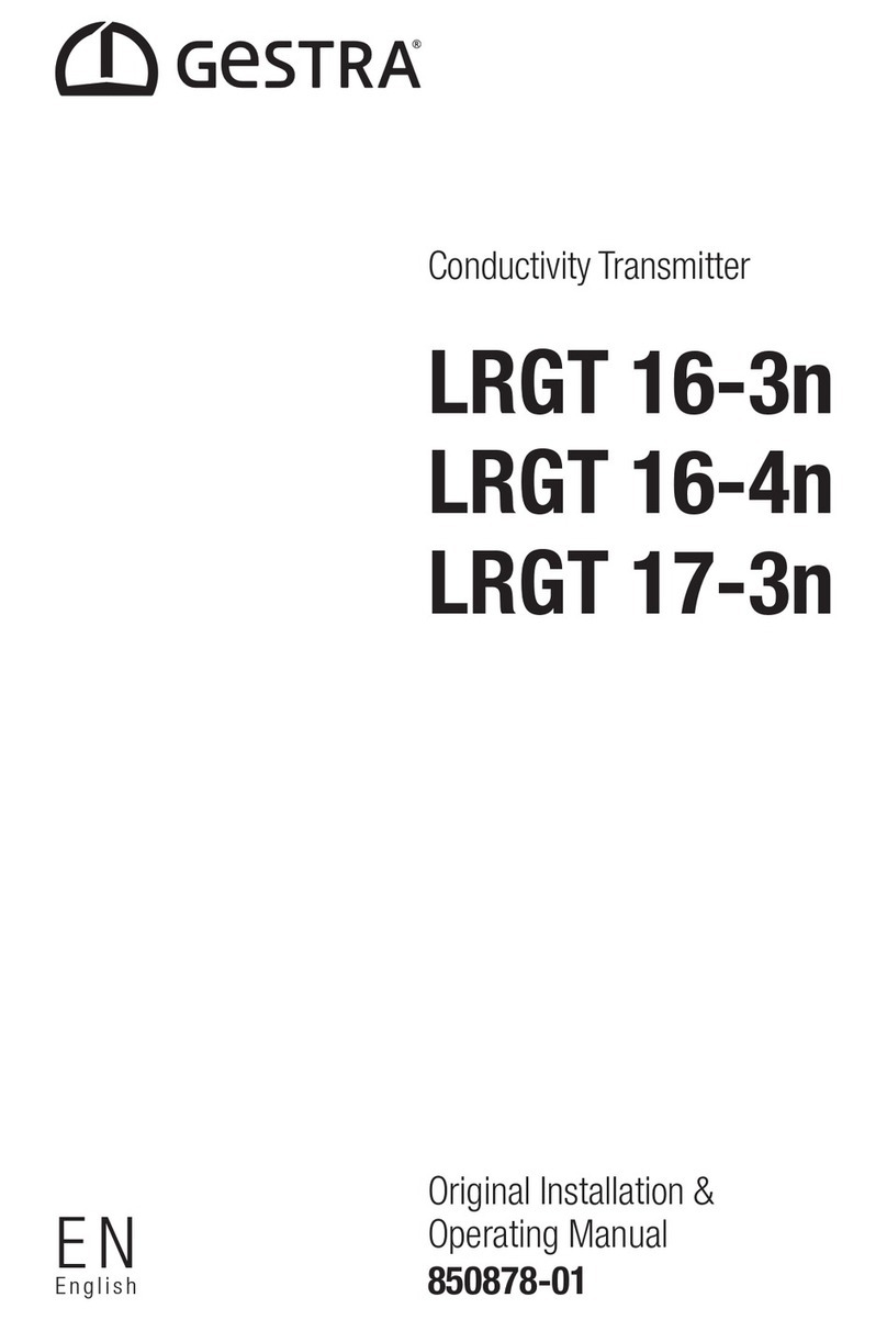 GESTRA LRGT 16-3n operating manual