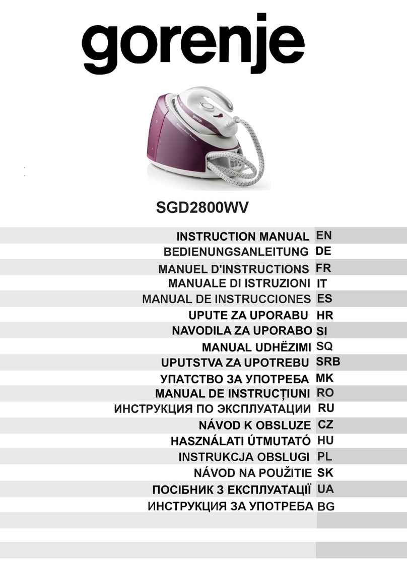 Gorenje SGD2800WV instruction manual