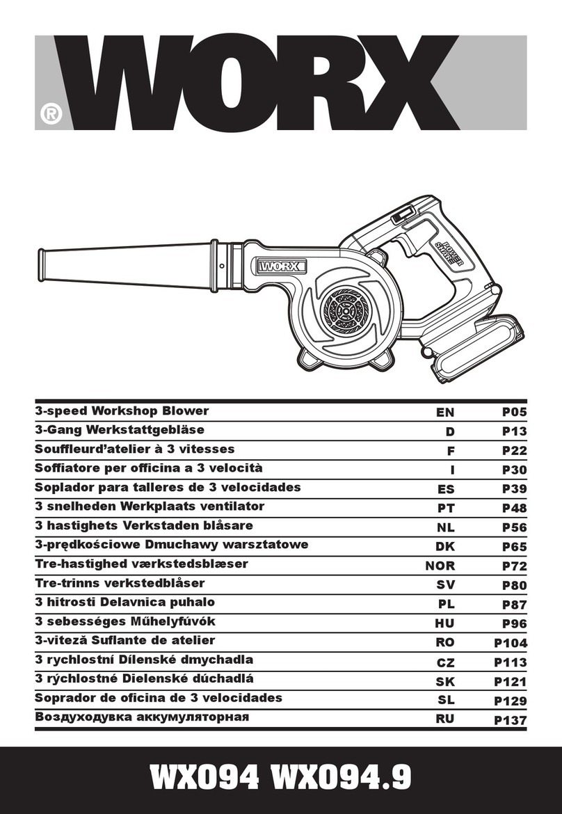Worx WX094 User manual