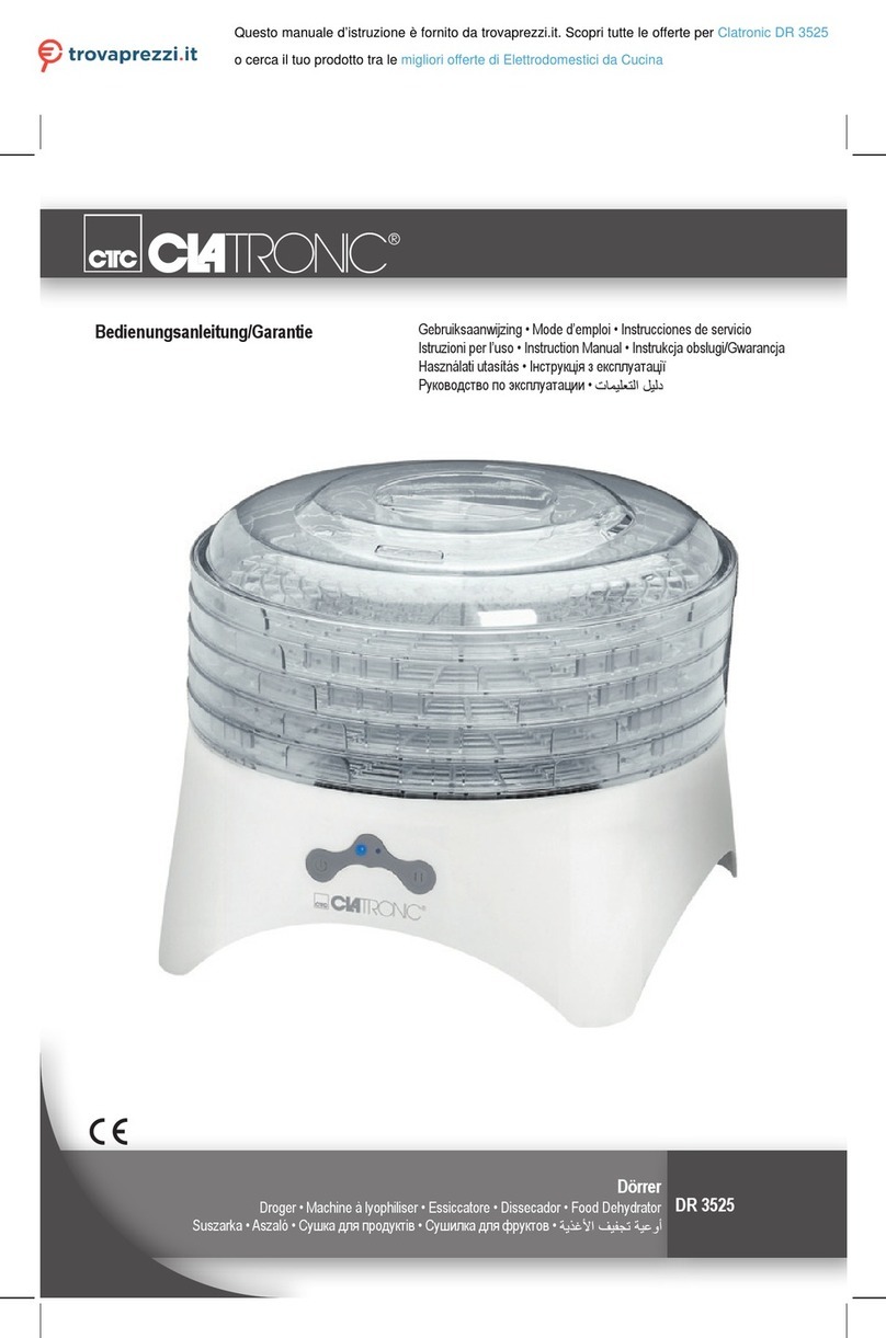 CTC Union CLA TRONIC DR 3525 instruction manual