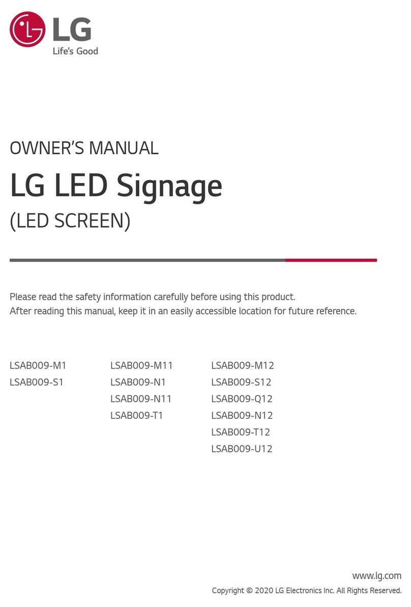 LG LSAB009-S1 User manual