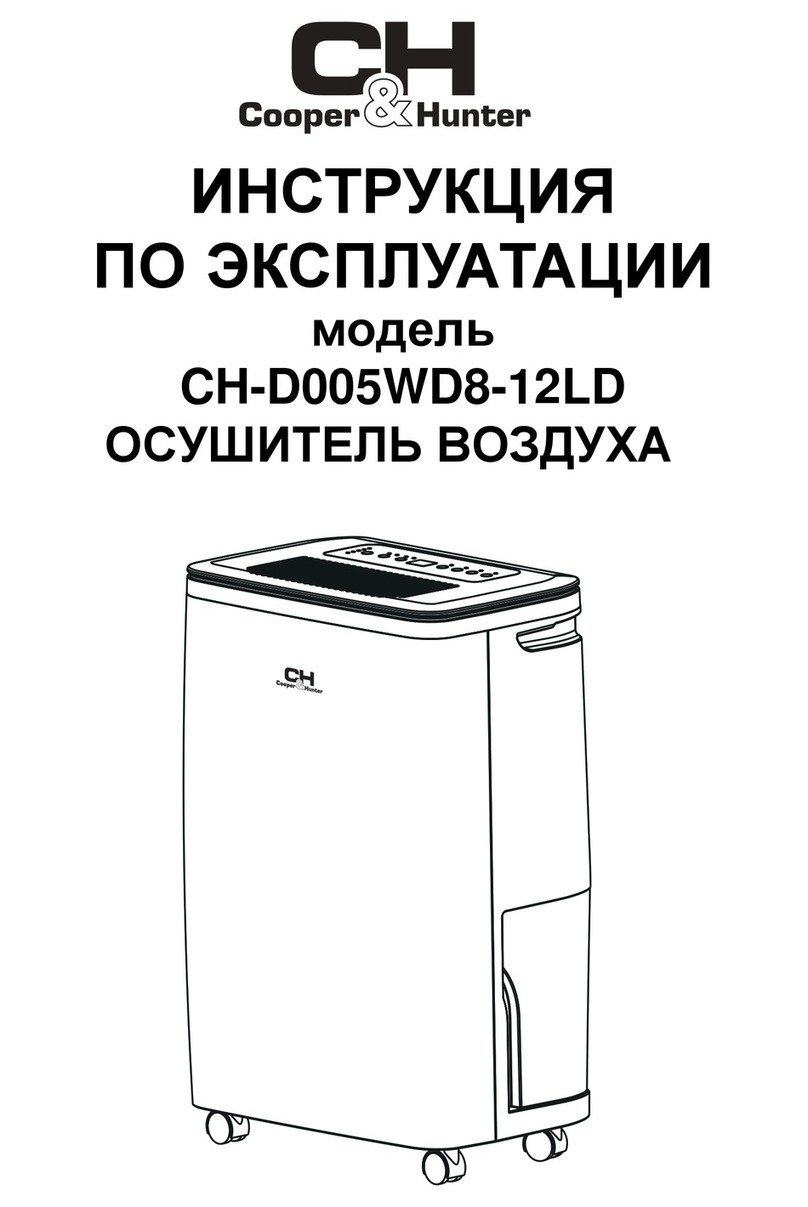 Cooper & Hunter CH-D005WD8-12LD user manual