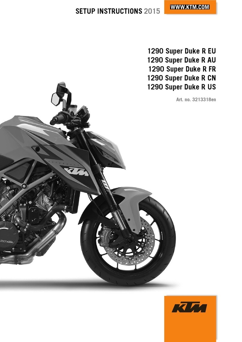 KTM 1290 Super Duke R EU 2015 Manual