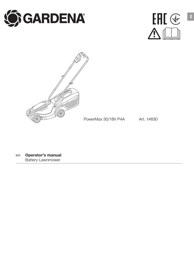 Gardena PowerMax 30/18V P4A User manual