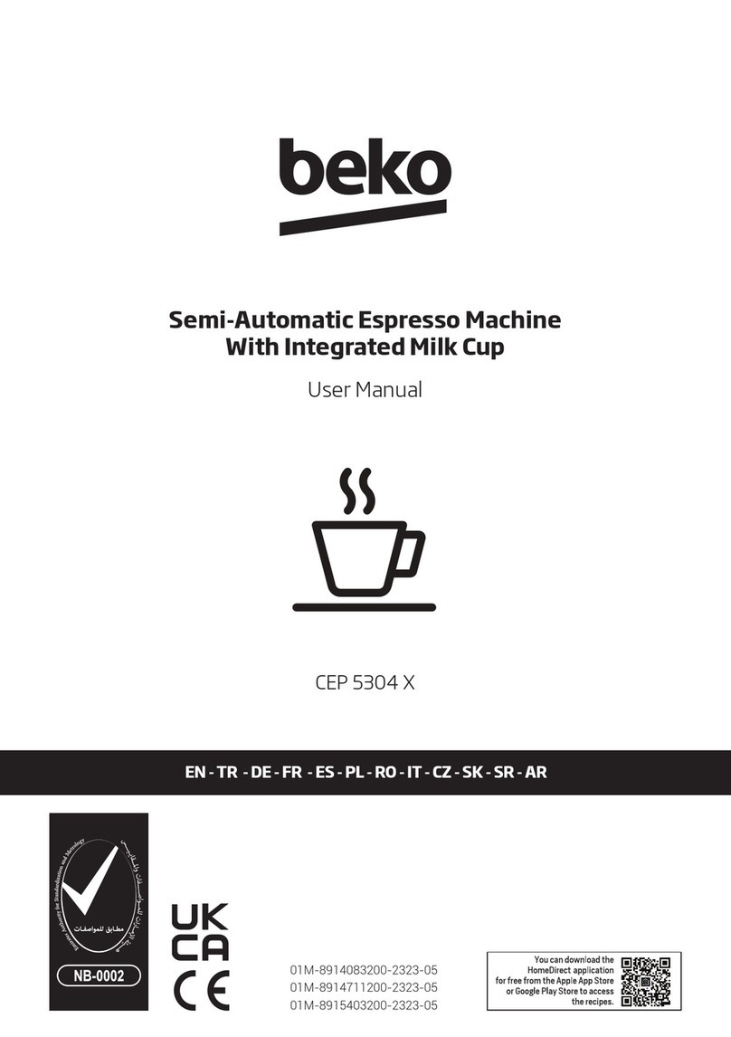 Beko CEP 5304 X user manual