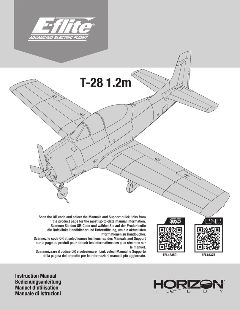 Horizon Hobby E-flite EFL18350 instruction manual