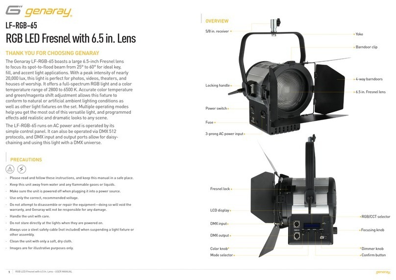 Generay LF-RGB-65 manual