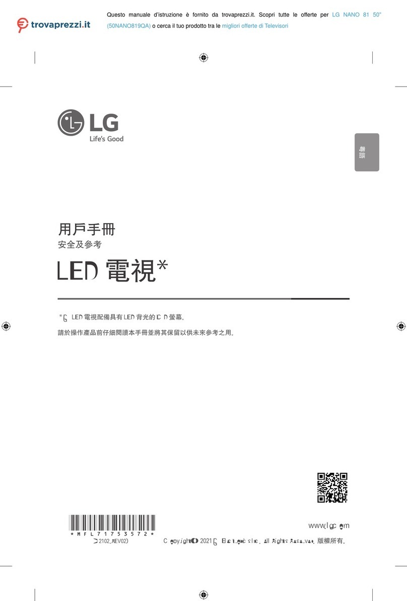 LG NANO 81 User manual
