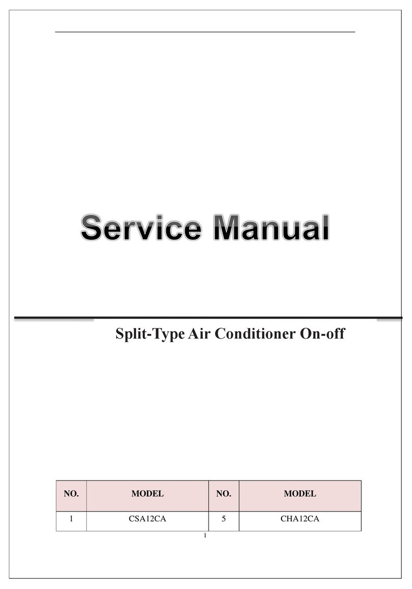 Comfort Star CSA12CA Service manual