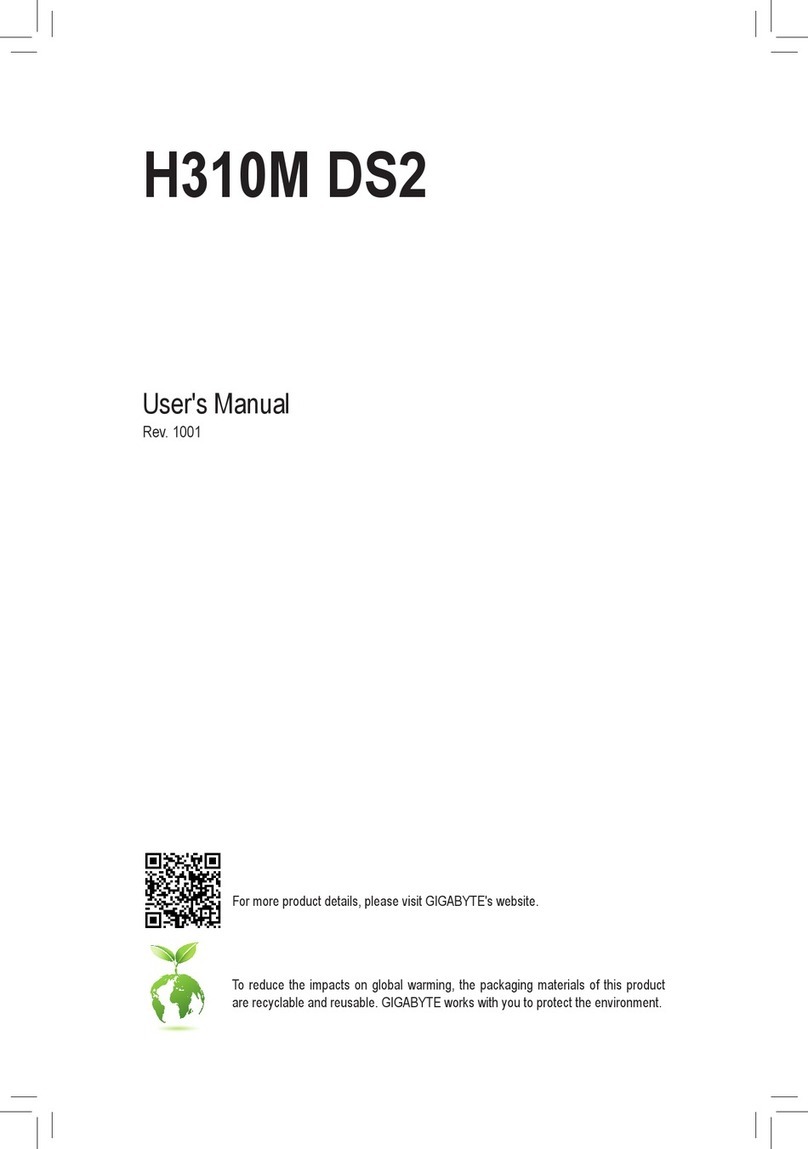 Gigabyte H310M DS2 user manual