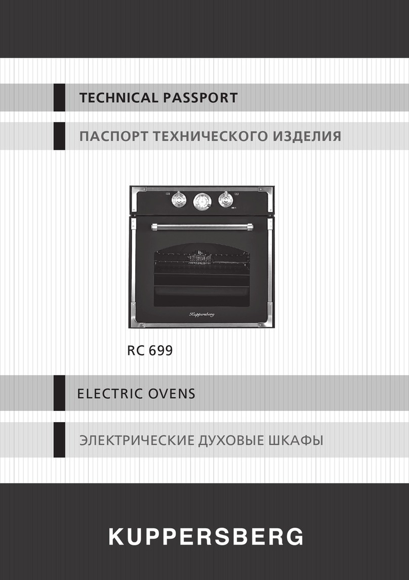 Kuppersberg RC 699 Technical Passport