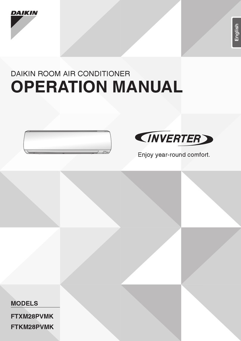 Daikin FTXM28PVMK User manual