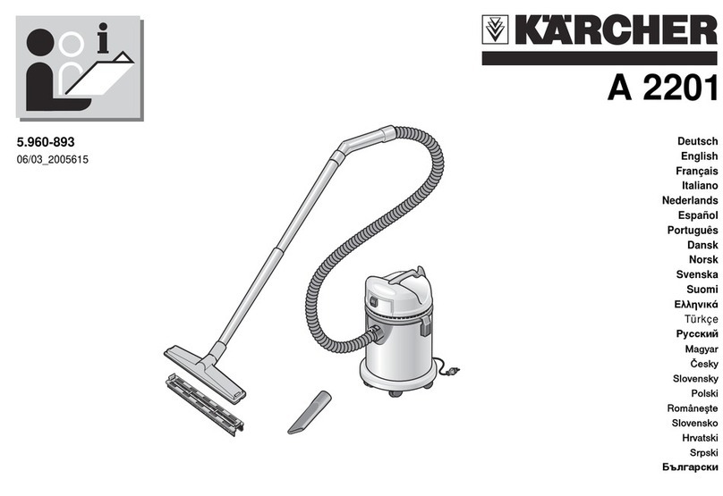Kärcher A 2201 manual