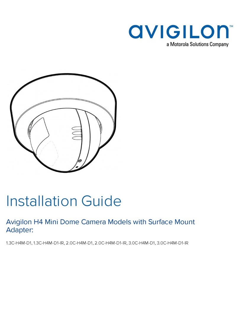 Motorola Avigilon 1.3C-H4M-D1 User manual